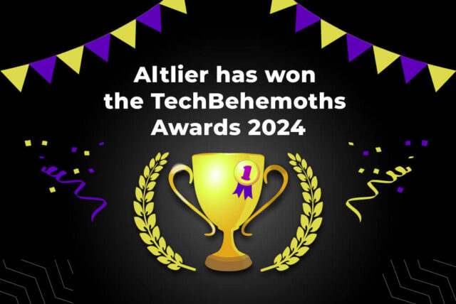 Altlier has won three TechBehemoths Awards for 2024