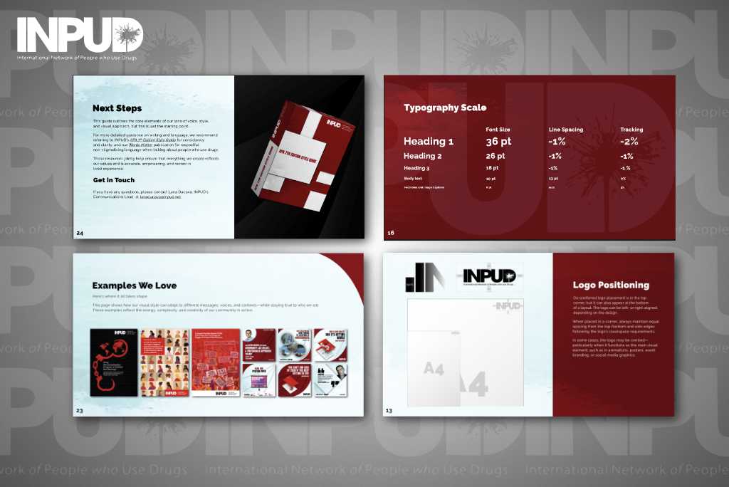 INPUD Style Guide Slides