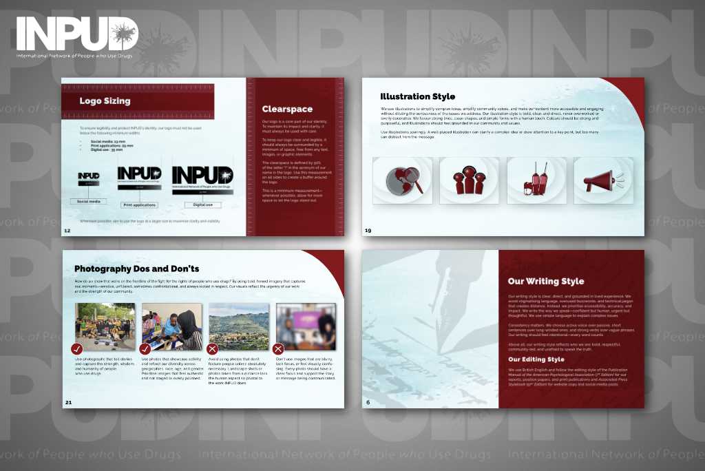 INPUD Style Guide Slides